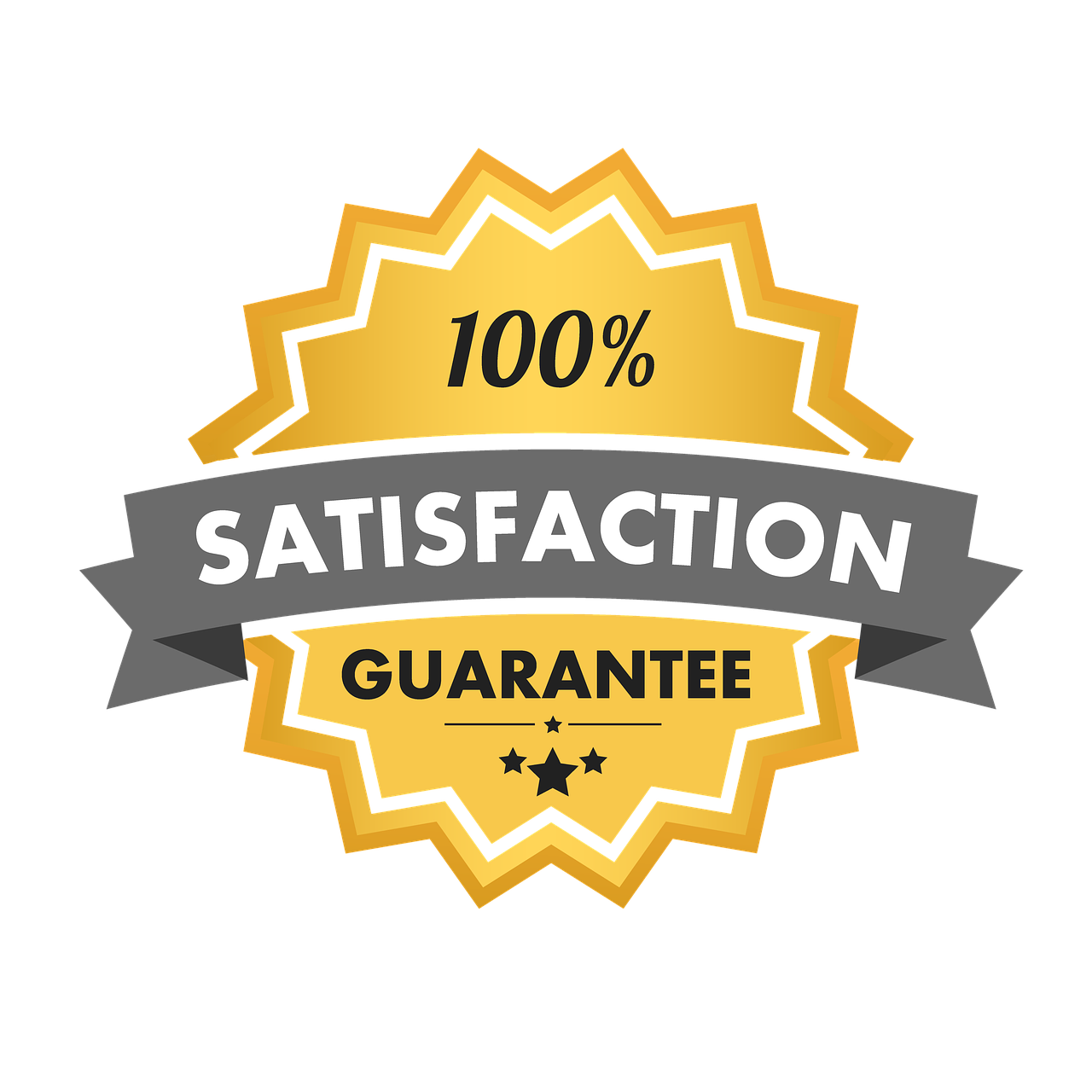 Satisfaction guarantee